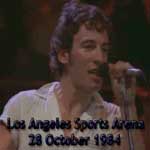 Los Angeles Sports Arena 28th October 1984